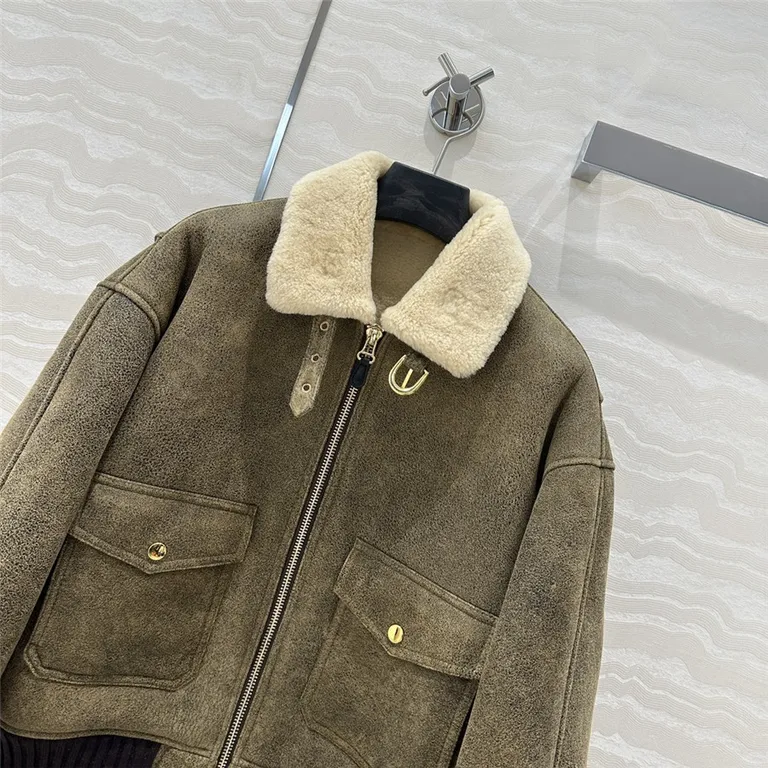 Celine shearling coat